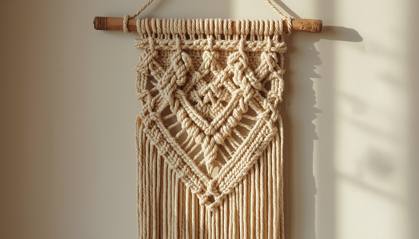 Handwoven Macrame Wall Hanging